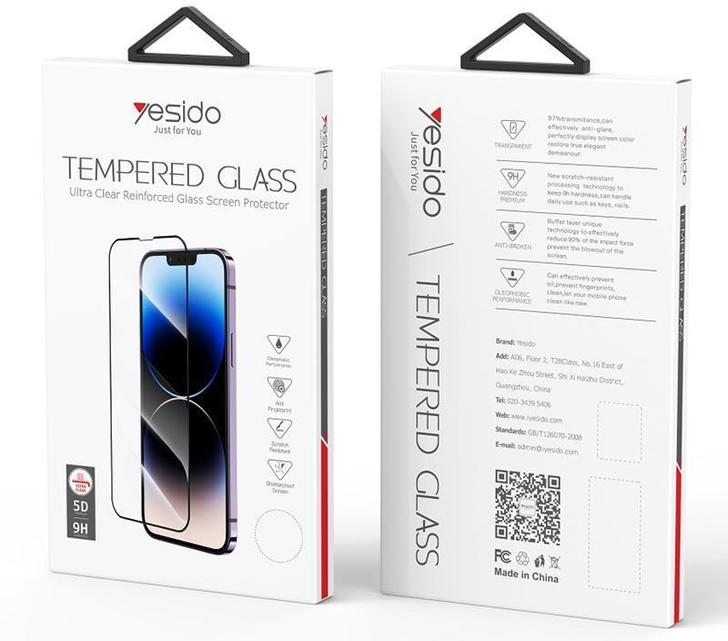 Yesido 5D стекло для Samsung A24/A25/A15/M15/F15/M34 5G TG01