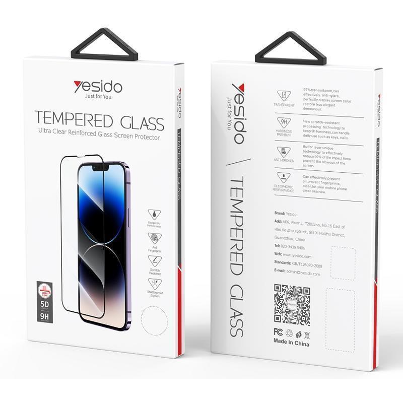 Yesido 5D stiklas skirtas Xiaomi Redmi Note 14 5G TG01