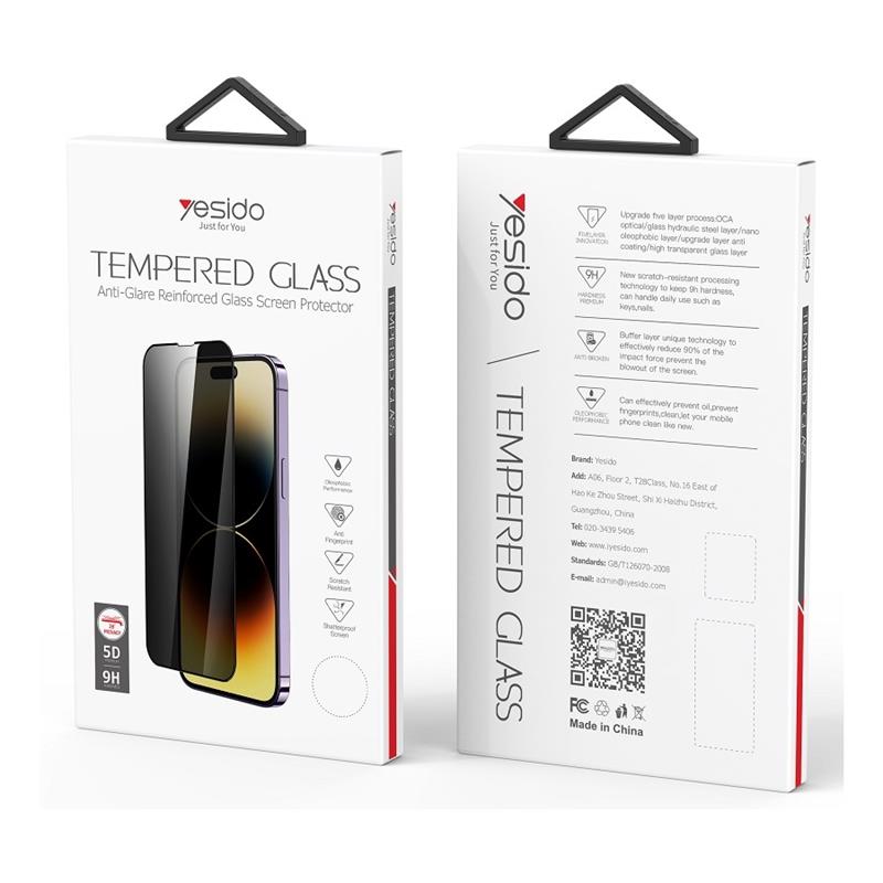 Yesido privatumo stiklas skirtas iPhone 15 Pro Max TG02