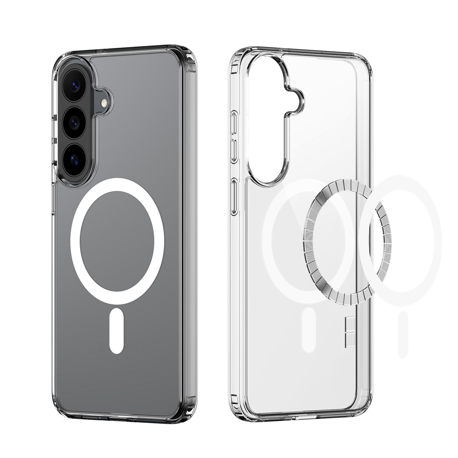 Чехол DUX DUCIS CLIN MAG, совместимый с MagSafe, для SAMSUNG S26 FE, прозрачный