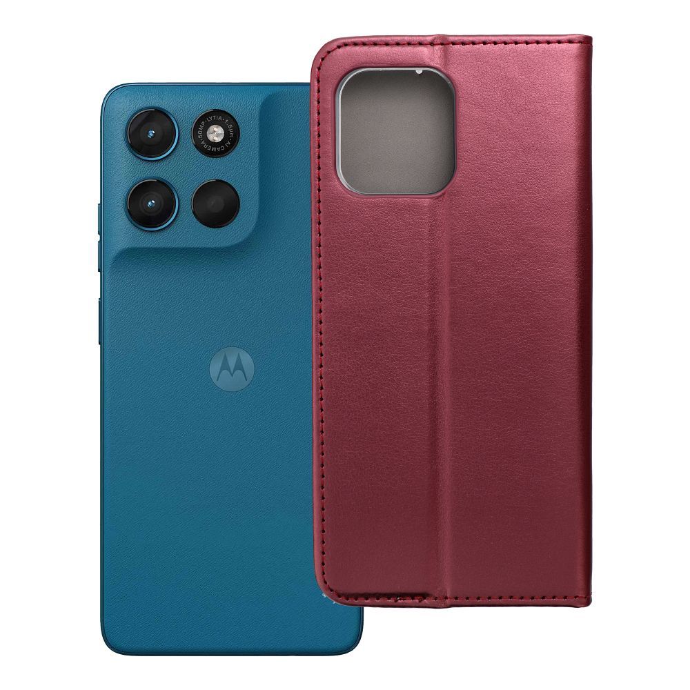 SMART MAGNETO Book dėklas skirtas Motorola G57 POWER - bordo