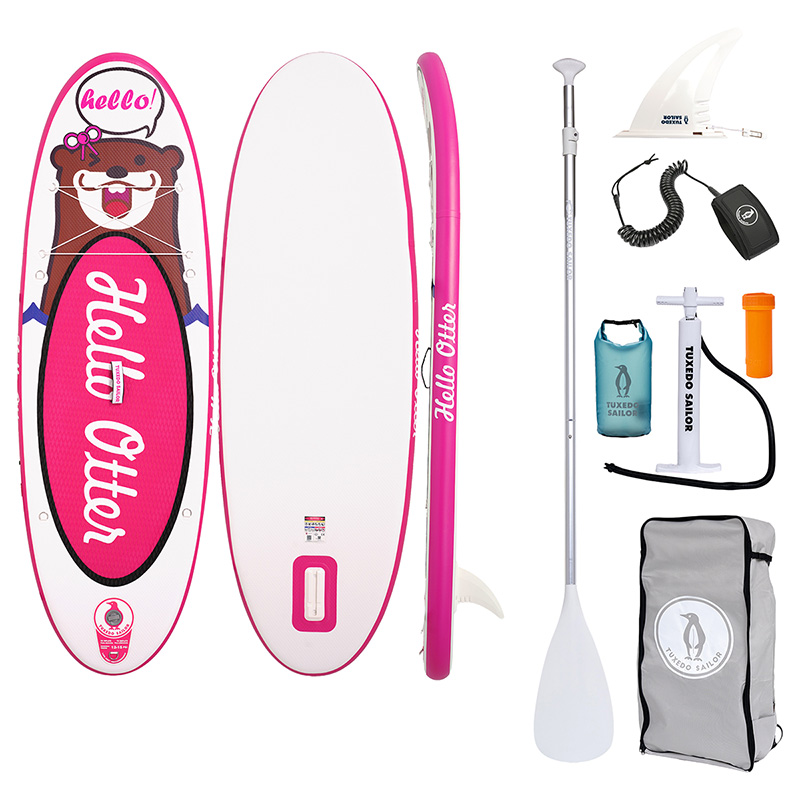 FunWater Tuxedo Sailor vaikiška SUP irklentė 2,4m (rožinė)