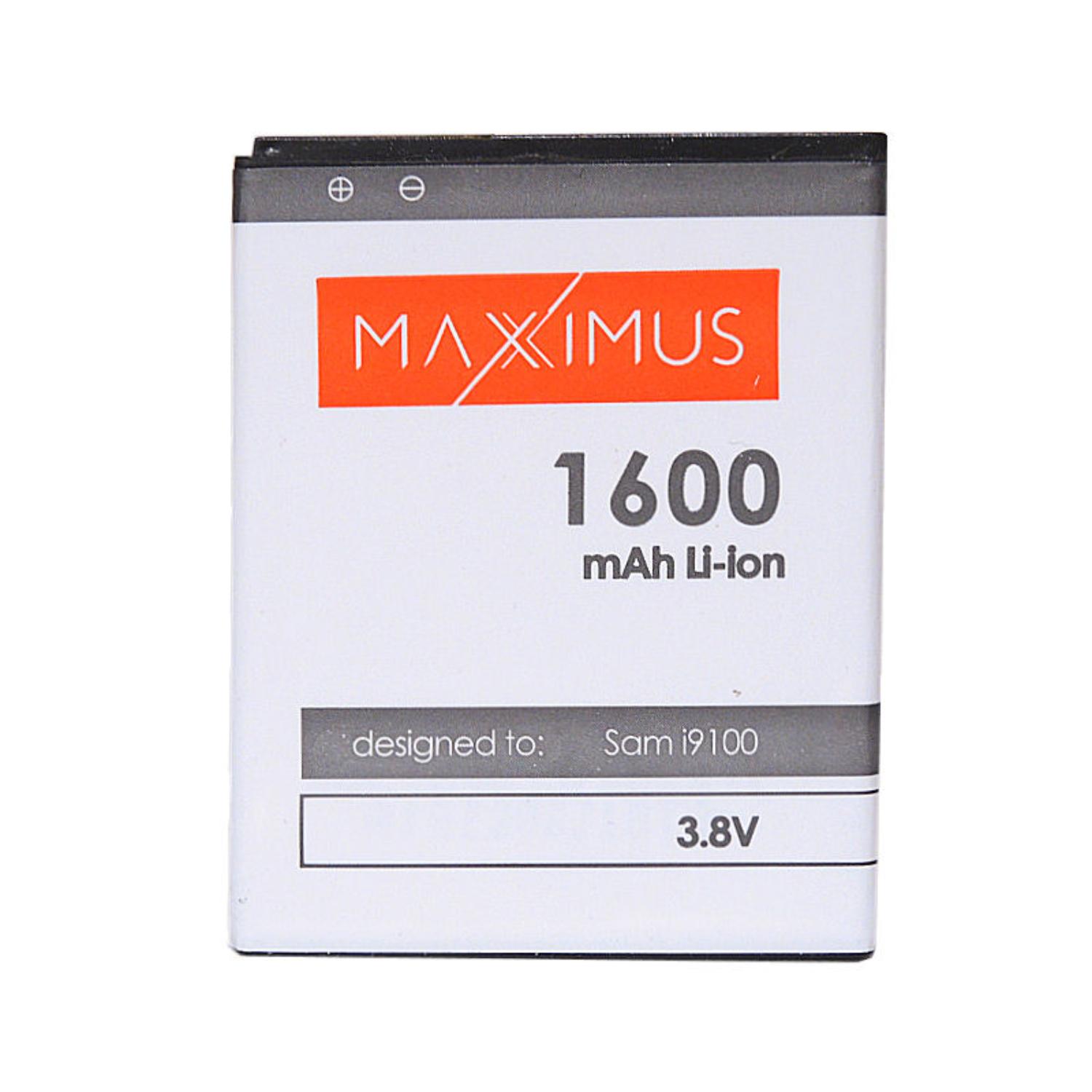 Baterija MAXXIMUS SAM i9100 1600 LION