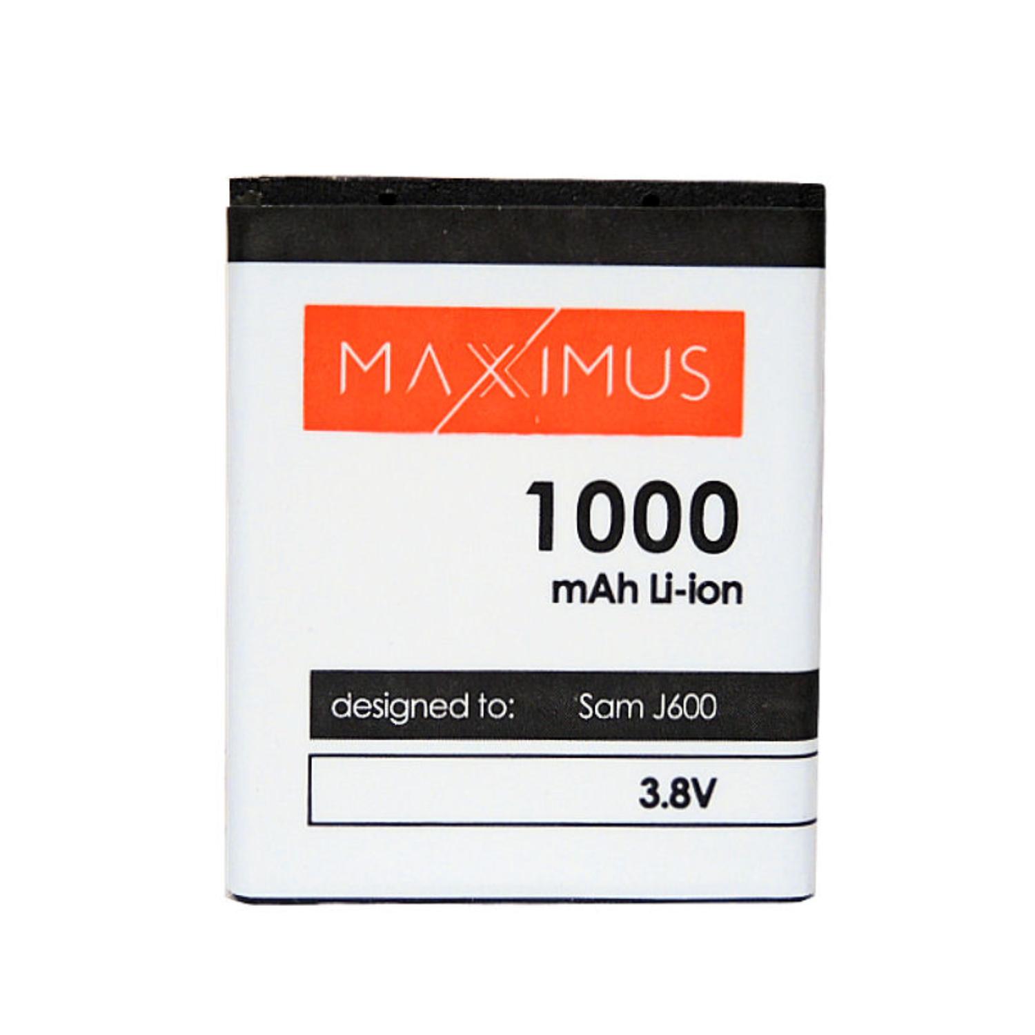 Baterija MAXXIMUS SAM J600 1000 LION M600/S8300/C3050/B3310/S7350