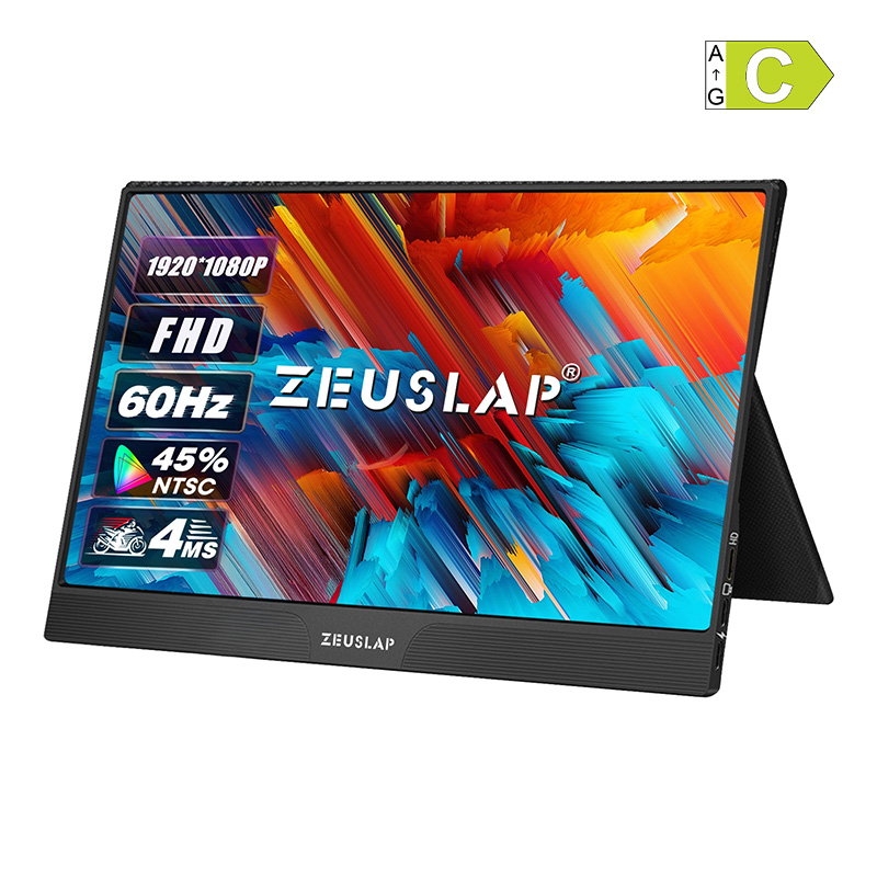 ZEUSLAP Z15ST nešiojamas monitorius su 15.6" jutikliniu ekranu