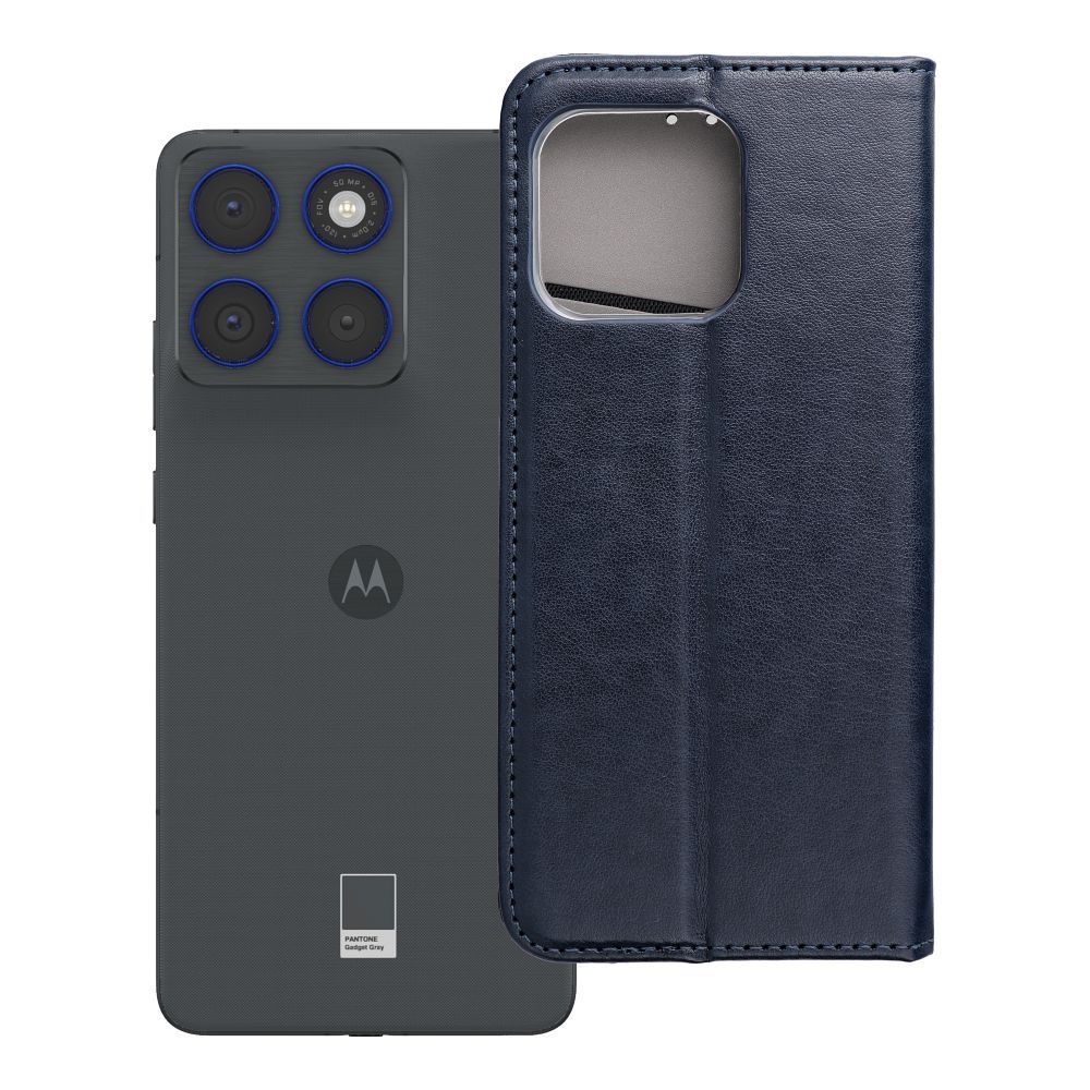 Флип-чехол для Motorola Edge 70 Smart Magneto тёмно-синий