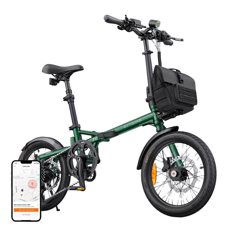ENGWE ZIP 250W 16" Electric Bike (Green)