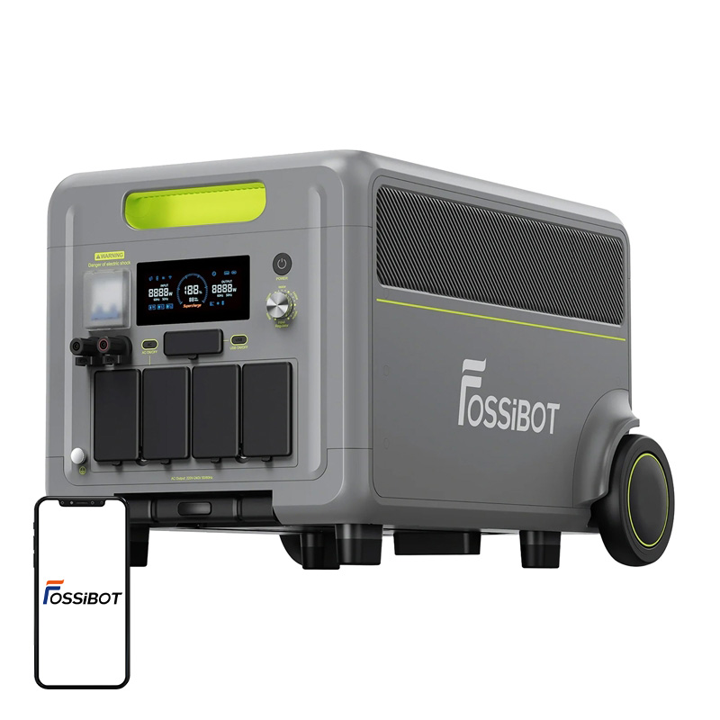 Зарядная станция FOSSIBOT F7200 7200W (зеленая)
