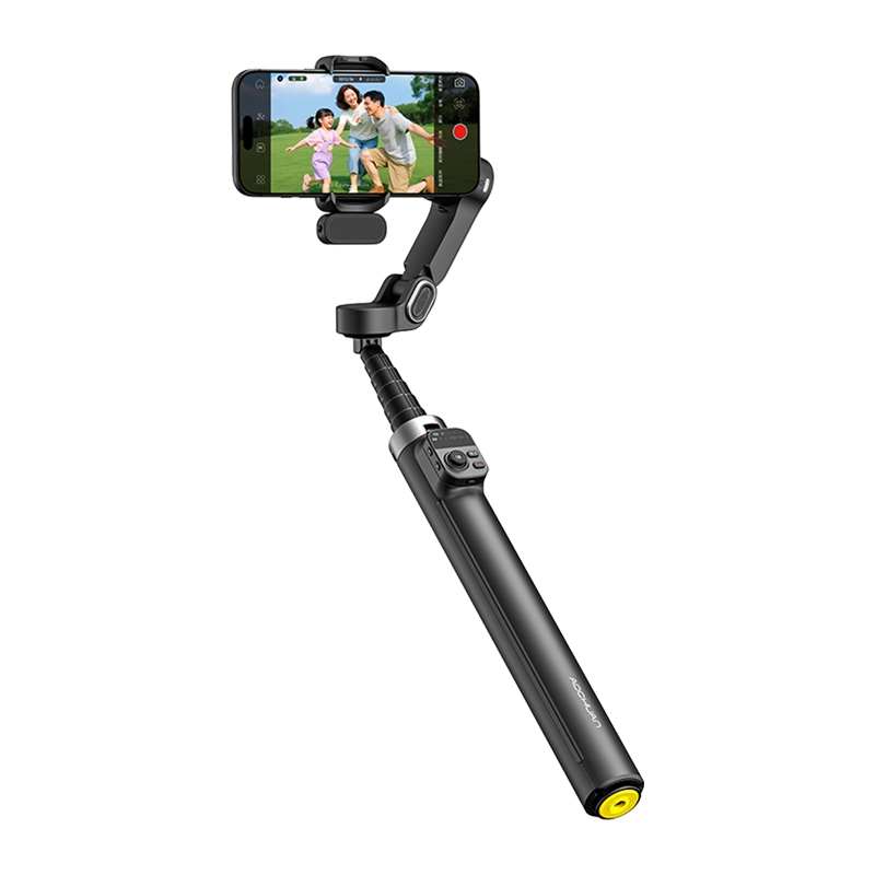 AOCHUAN V3 stabilizatorius su AI jutikliu (juodas)