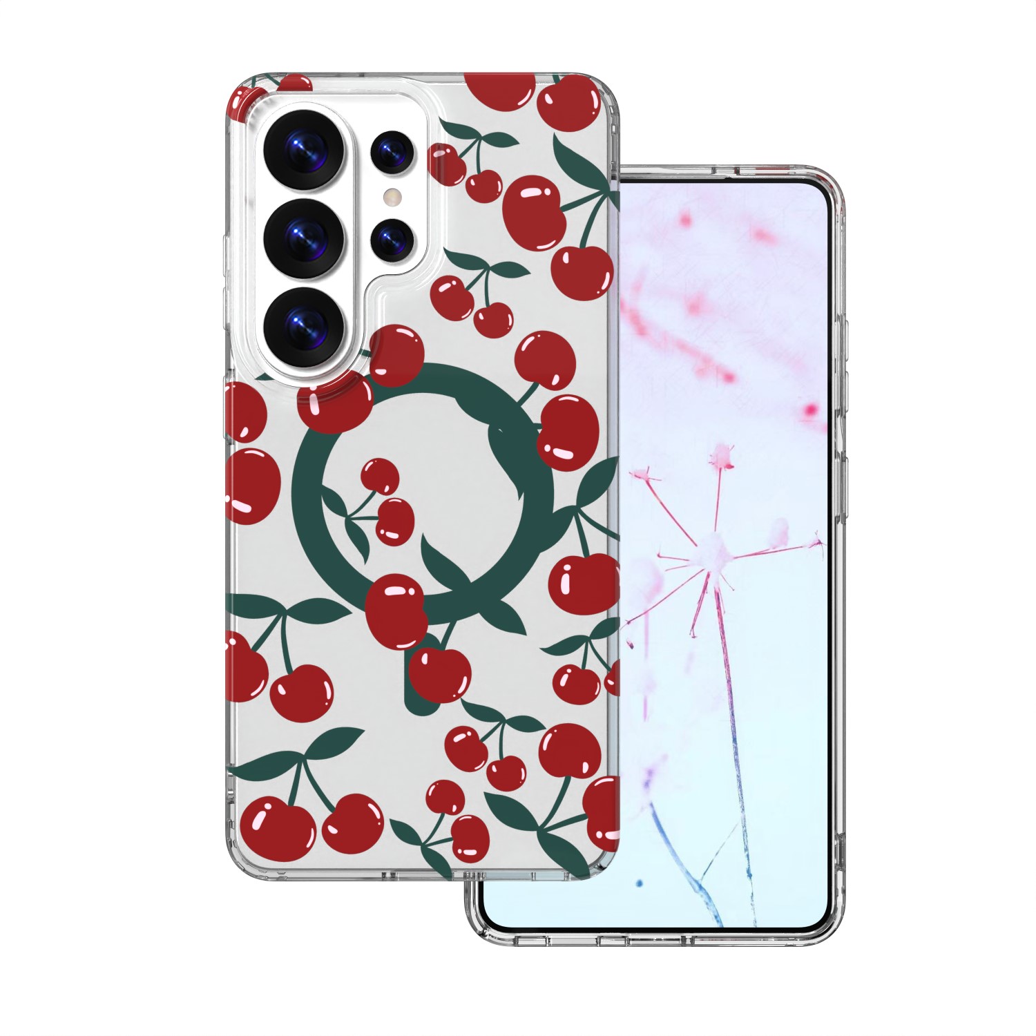 Cherry Mag чехол для Samsung Galaxy S26 Ultra прозрачный