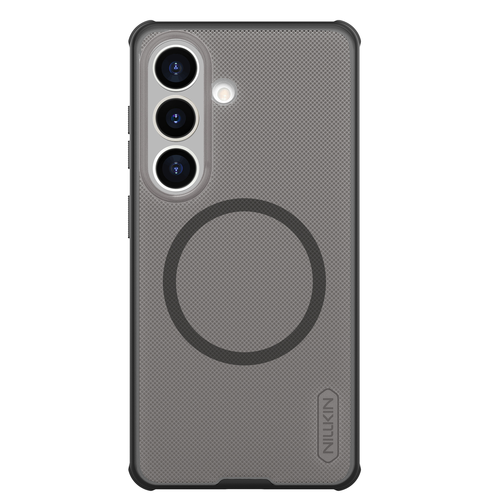 Nillkin Super Frosted Shield Pro magnetinis dėklas Xiaomi 17 Ultra skaidrus juodas