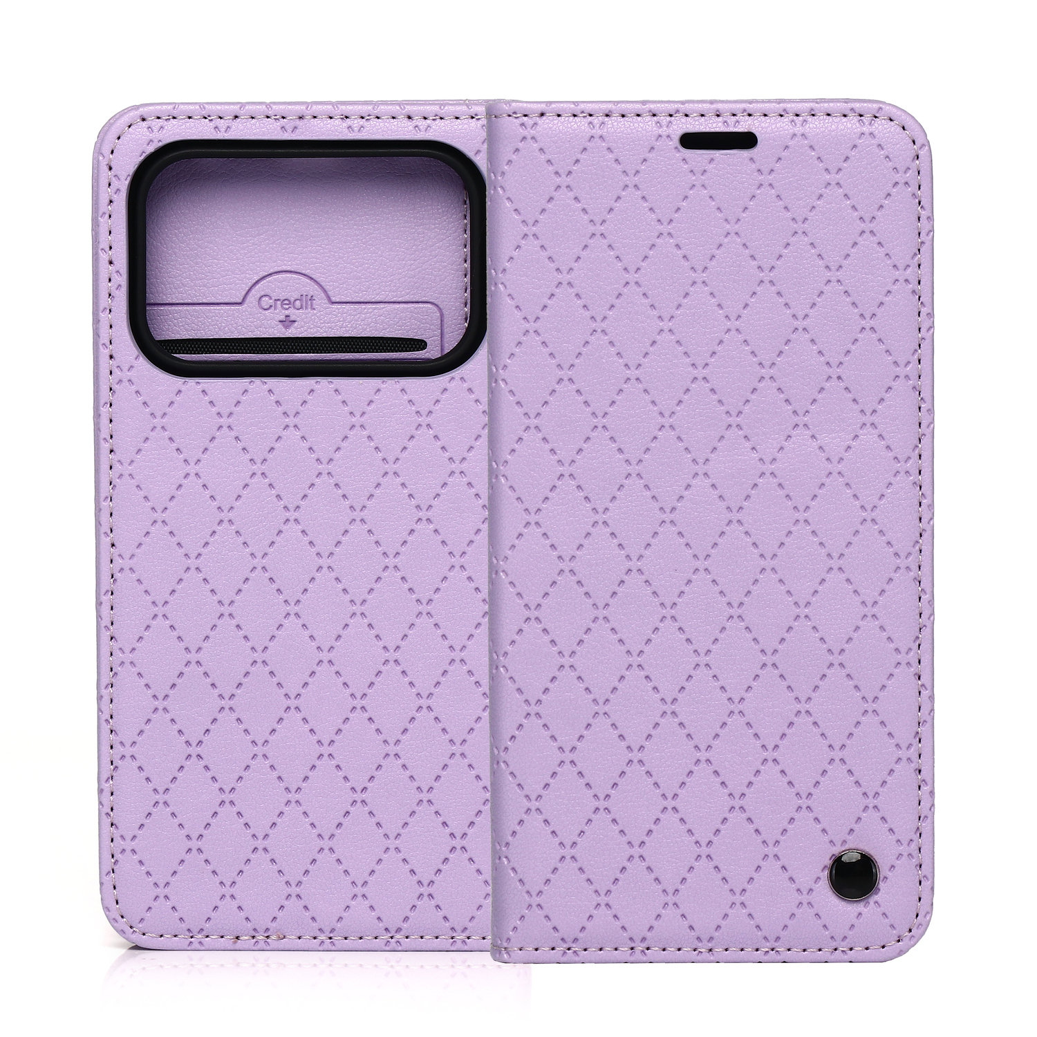 Чехол Smart Caro Honor 600 / Honor 600 Pro фиолетовый