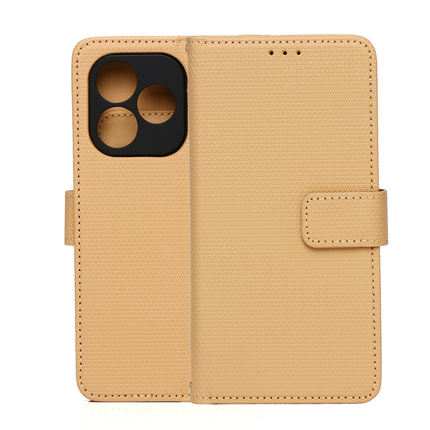 Smart Triangle dėklas Honor 600 / Honor 600 Pro rudas