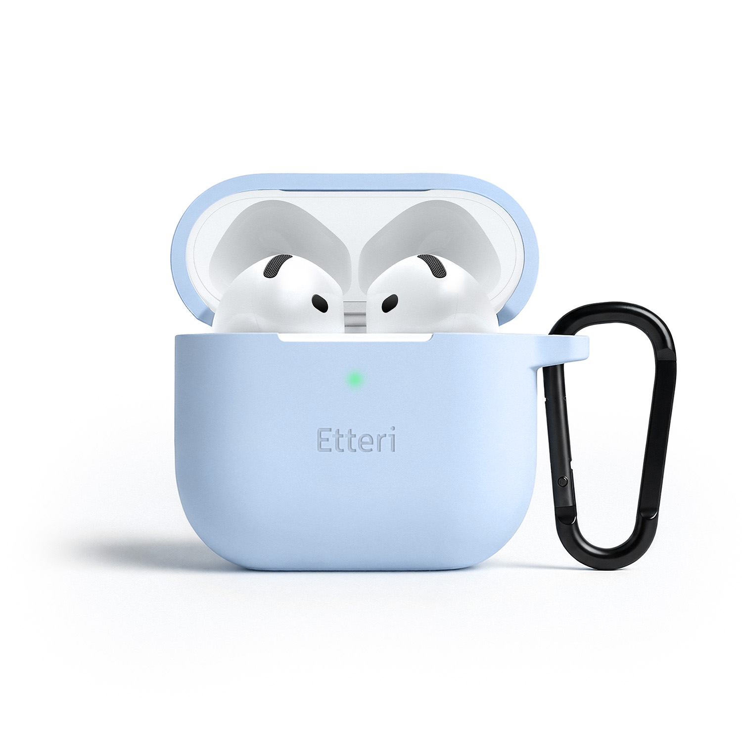 Etteri silicone case for AirPods 4 light blue