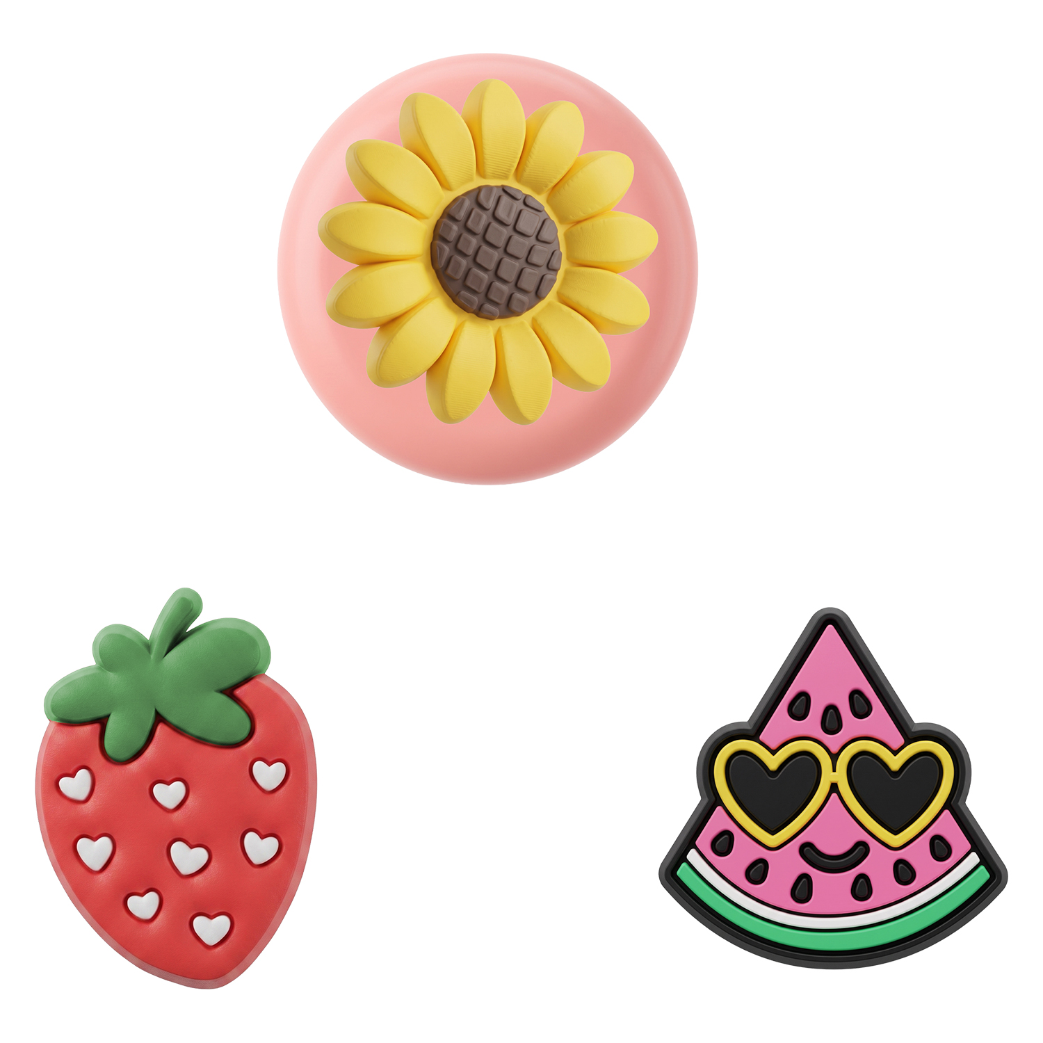 Dėklas AirTag vaisiai 3pcs rinkinys