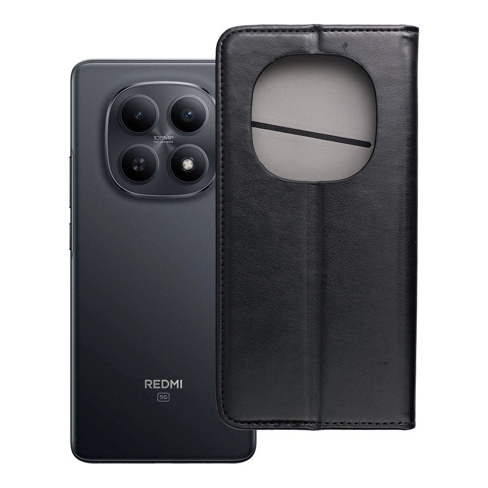 SMART MAGNETO Book dėklas skirtas XIAOMI Redmi Note 15 Pro Plus 5G, juodos spalvos