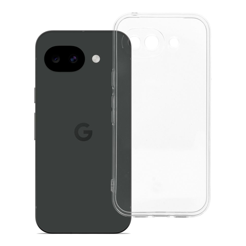 Dėklas Google Pixel 10a Clear Case 2 mm (kameros apsauga) skaidrus