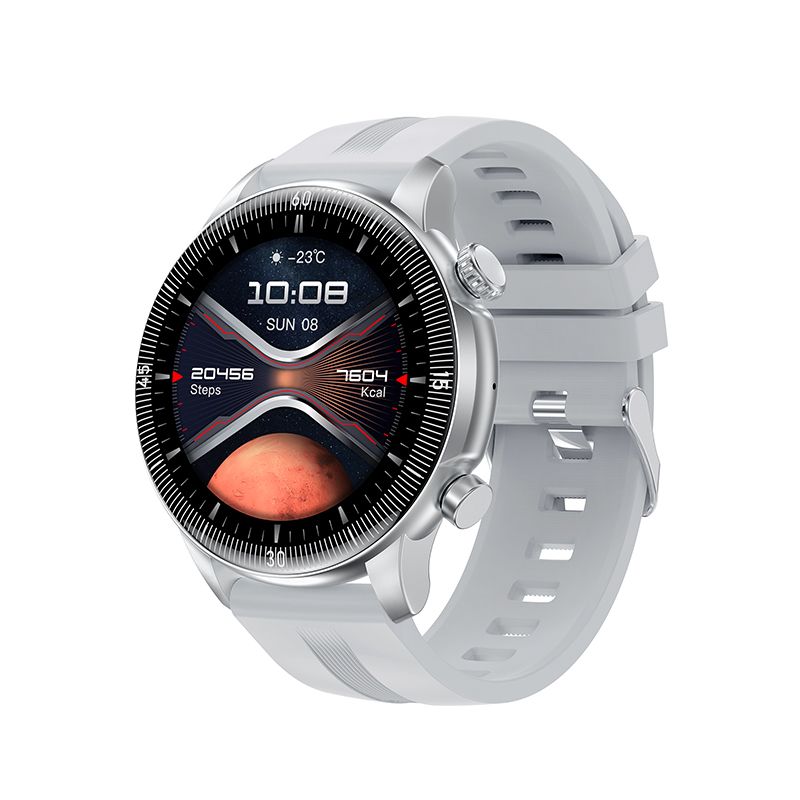 Išmanieji laikrodžiai Hoco Y31 (1,46" TFT IP67) (call vers) sidabriniai