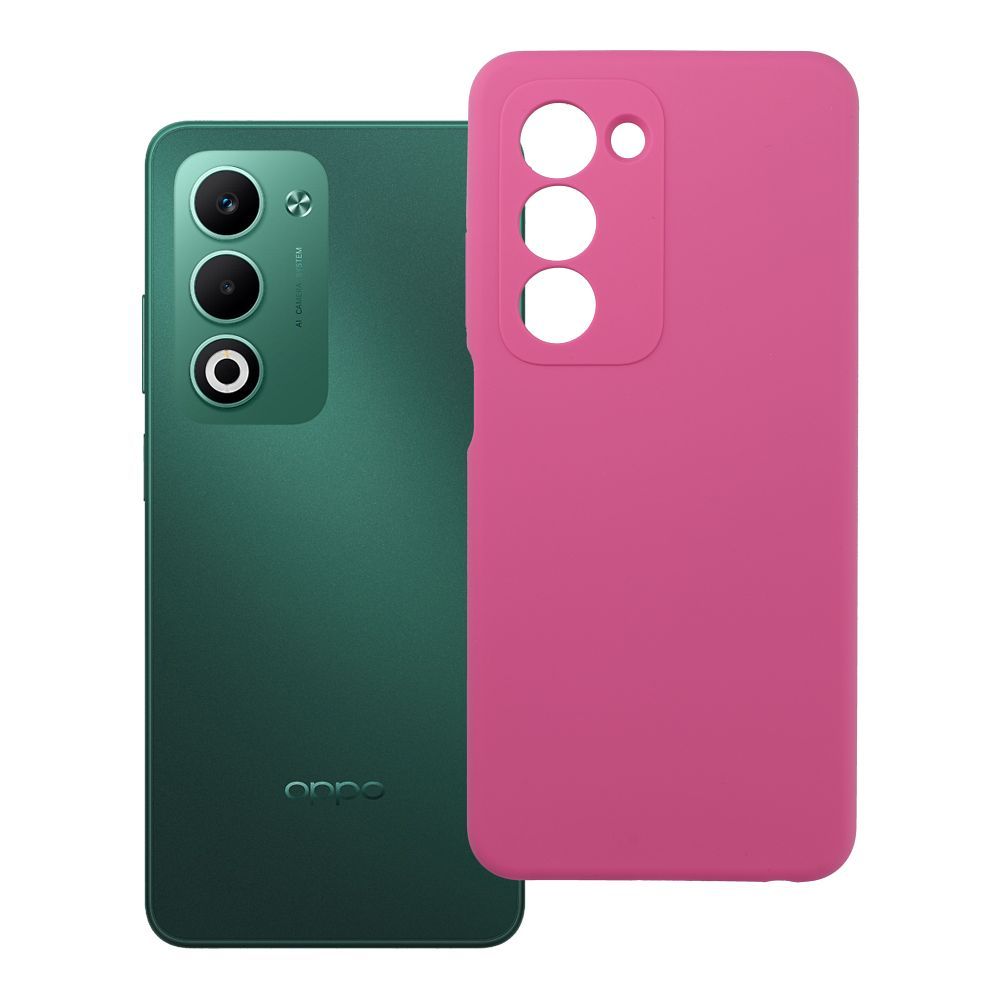 Dėklas telefonui (m) silikoninis 2mm OPPO A5 4G / A5 5G - rožinis