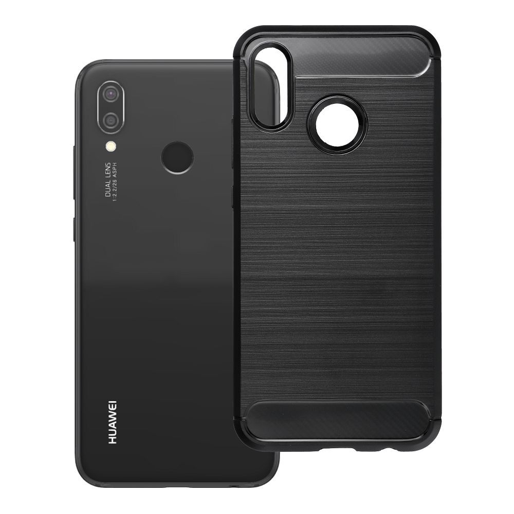Dėklas Huawei P20 LITE Carbon 2.0 juodas