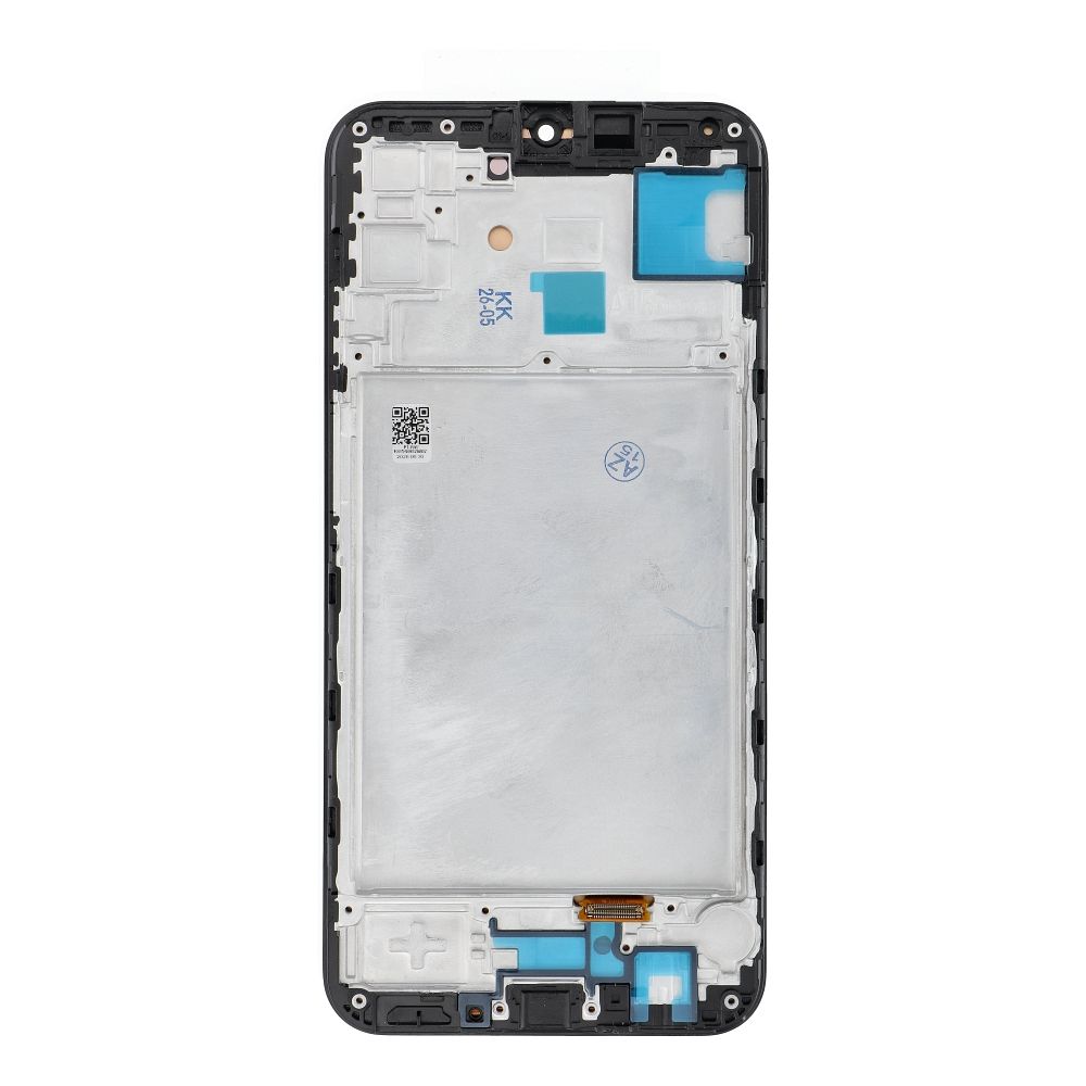 REWA OLED LCD ekranas su rėmeliu, skirtas SAMSUNG A15, juodas
