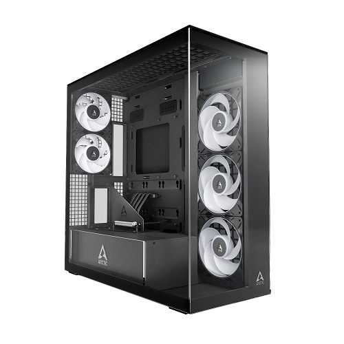ARCTIC Xtender VG Premium E-ATX PC korpusas, juodas (skaidrus stiklas)