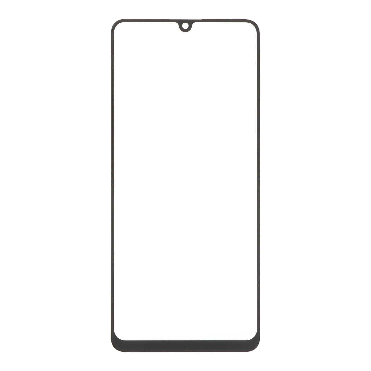 LCD stikliukas Samsung A325 A32 su OCA juodas