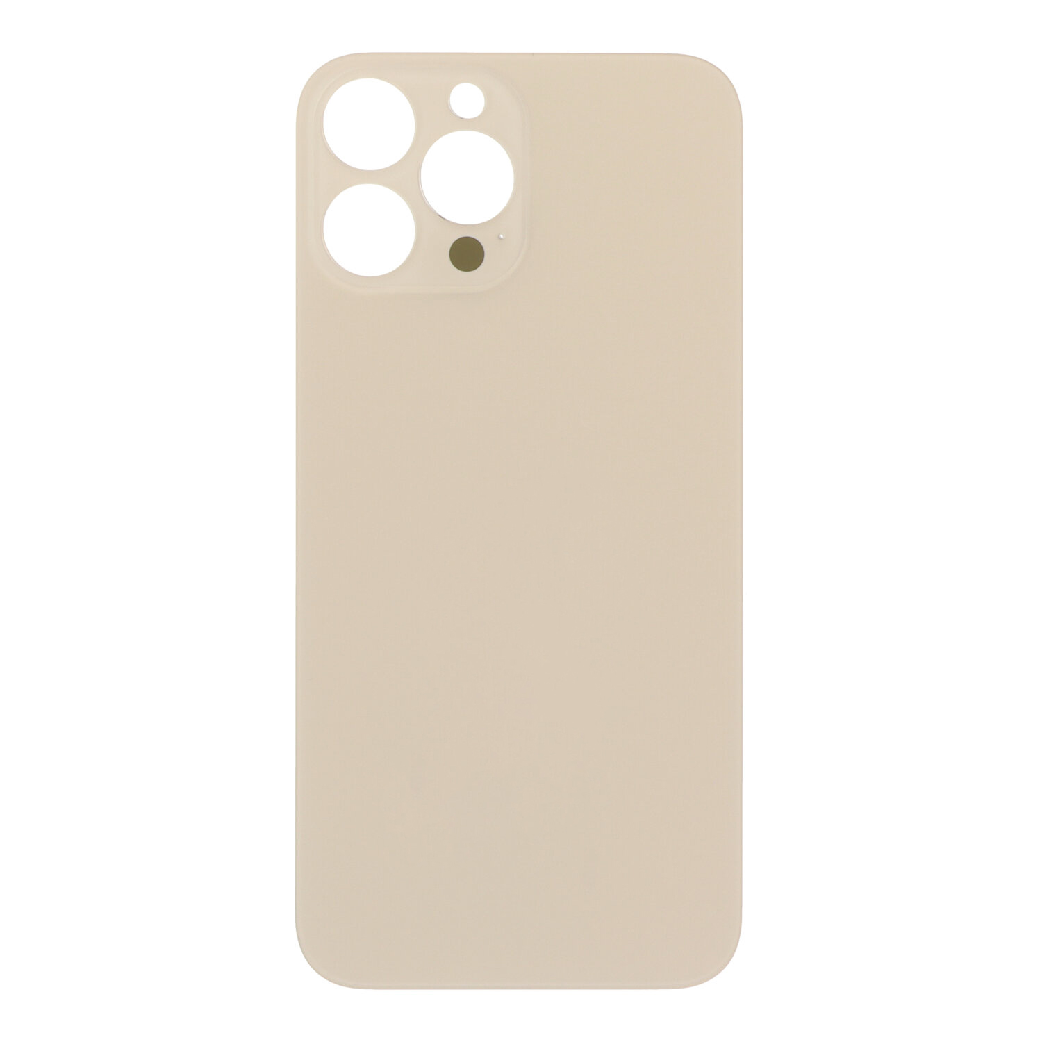 Задняя крышка iPhone 13 Pro Max золотая (bigger hole for camera) OEM