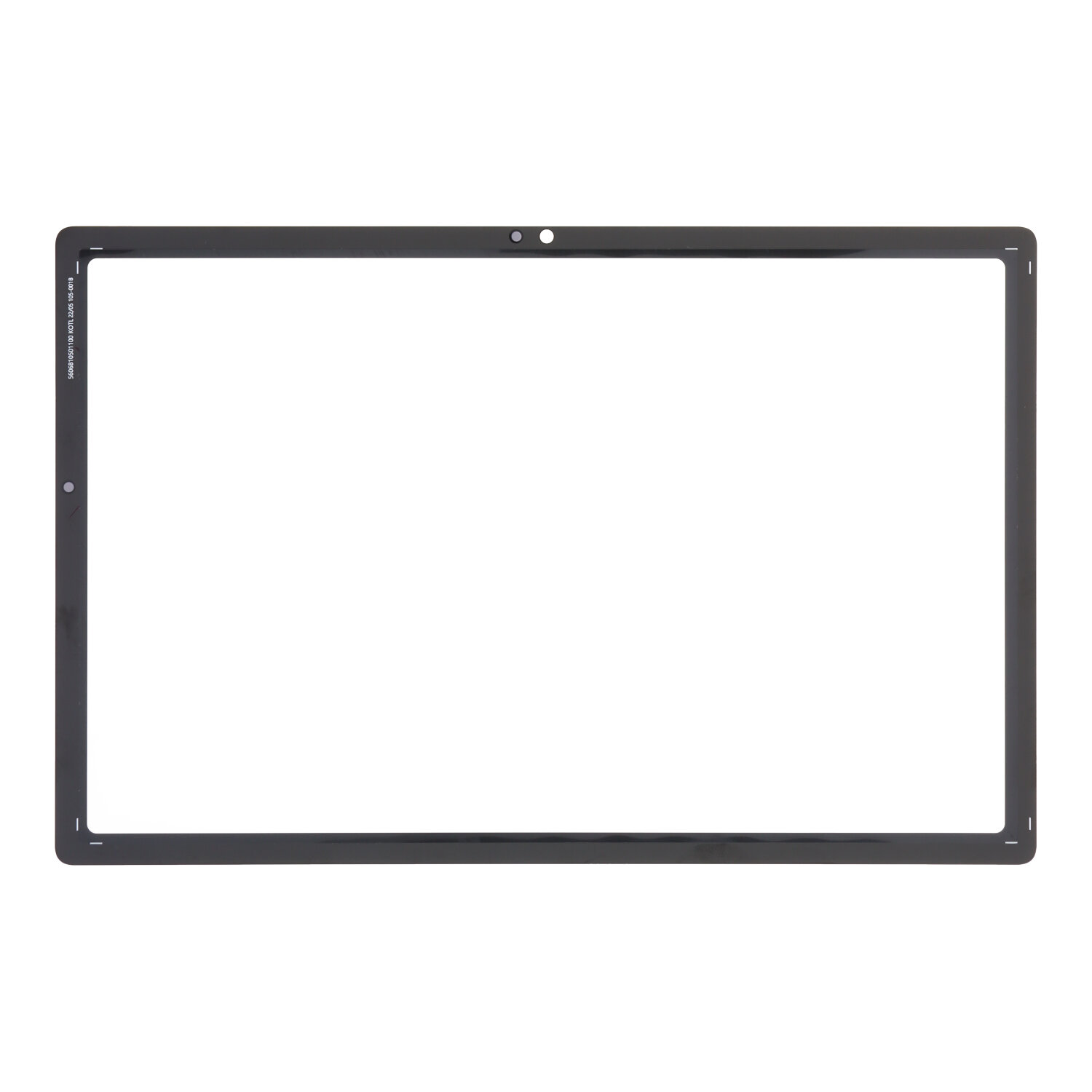 LCD stikliukas Samsung Tab A8 10.5 2021 X200 / X205 su OCA juodas