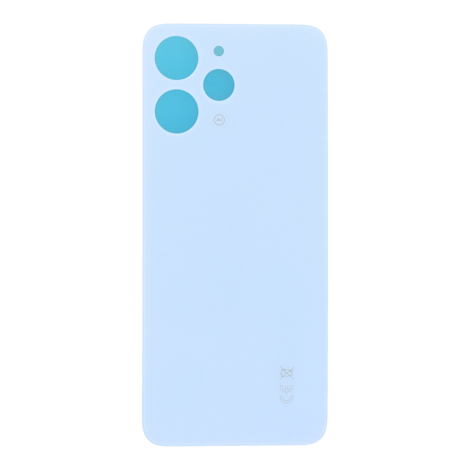 Galinis dangtelis Xiaomi Redmi 12 dangaus mėlynas OEM