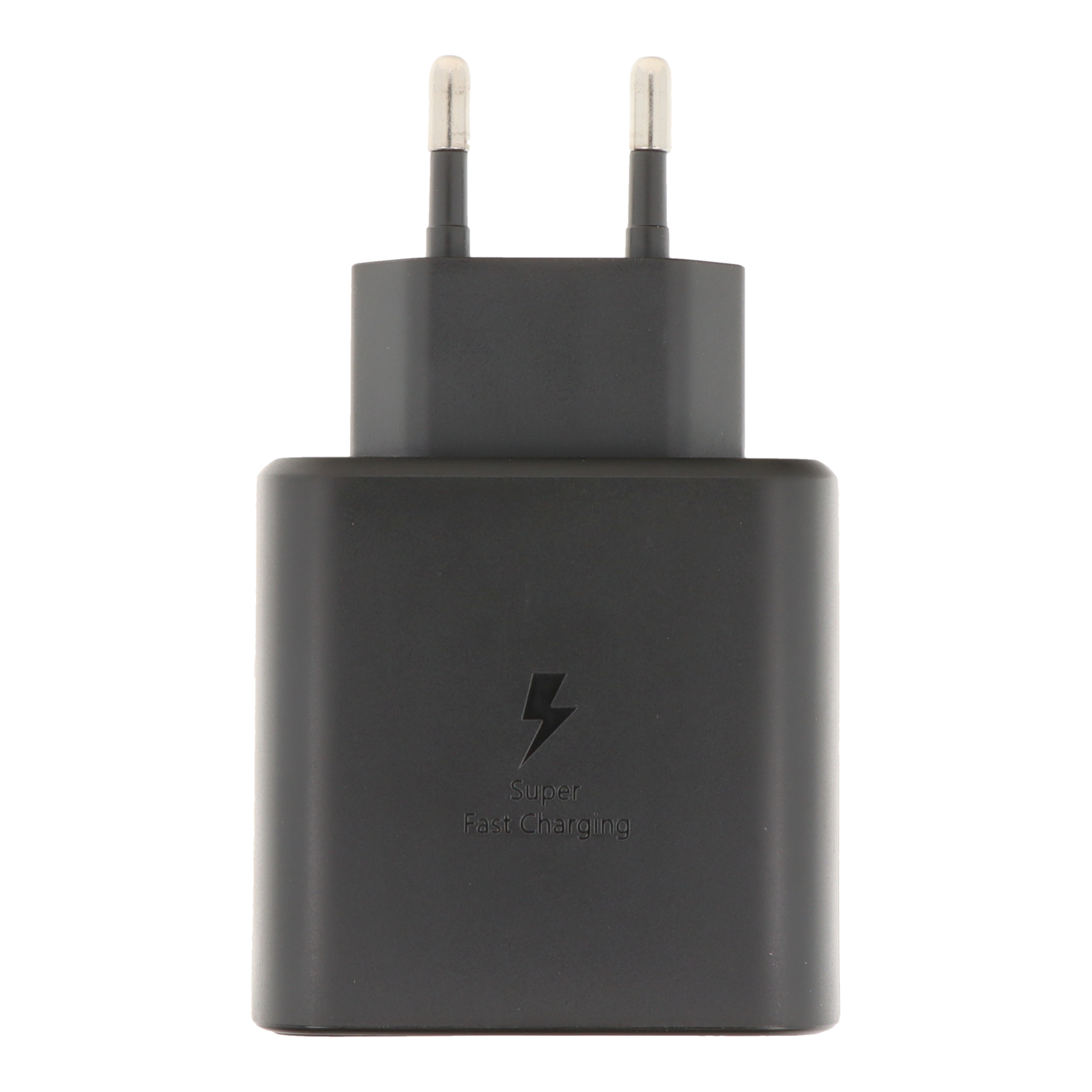 Įkroviklis Samsung Super Fast Charging (Type-C) EP-TA845 45W, juodas, be logotipo