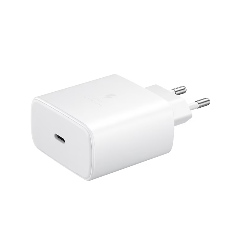 Зарядное устройство Samsung Super Fast Charging (Type-C) EP-TA845 45W белый без логотипа