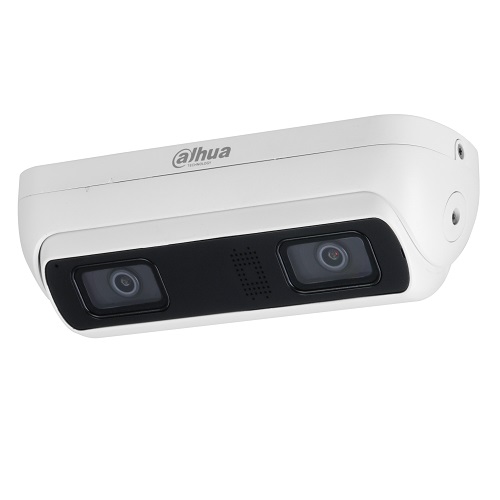 IP kamera 4MP AI, 3D, H.265, 2 objektyvai 2.0mm ir 2.8mm. 108°, 25fps