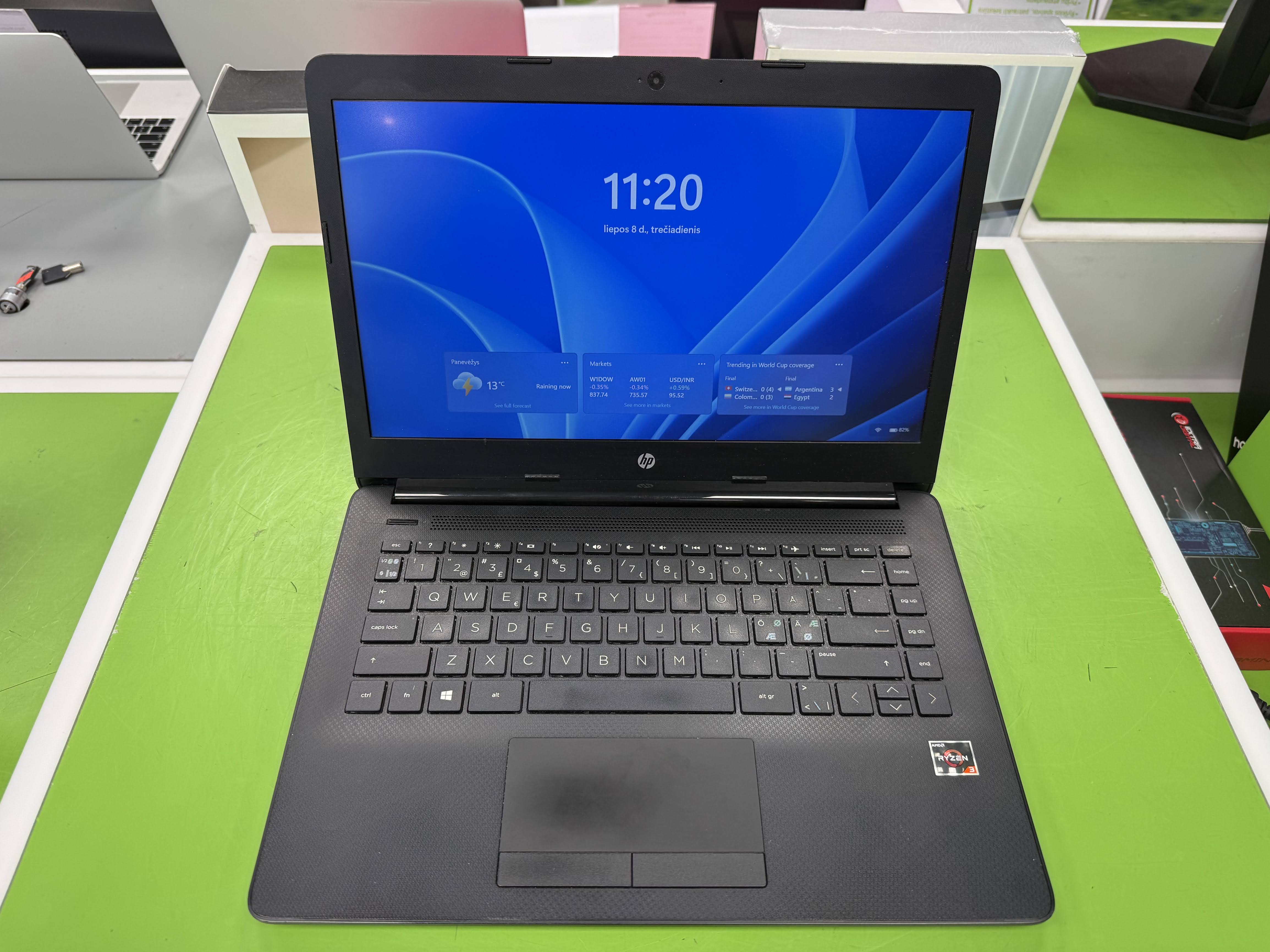 HP 14-cm1809no Ryzen 3 3200U / 128GB NVMe / 8GB DDR4 / 14.0" FHD