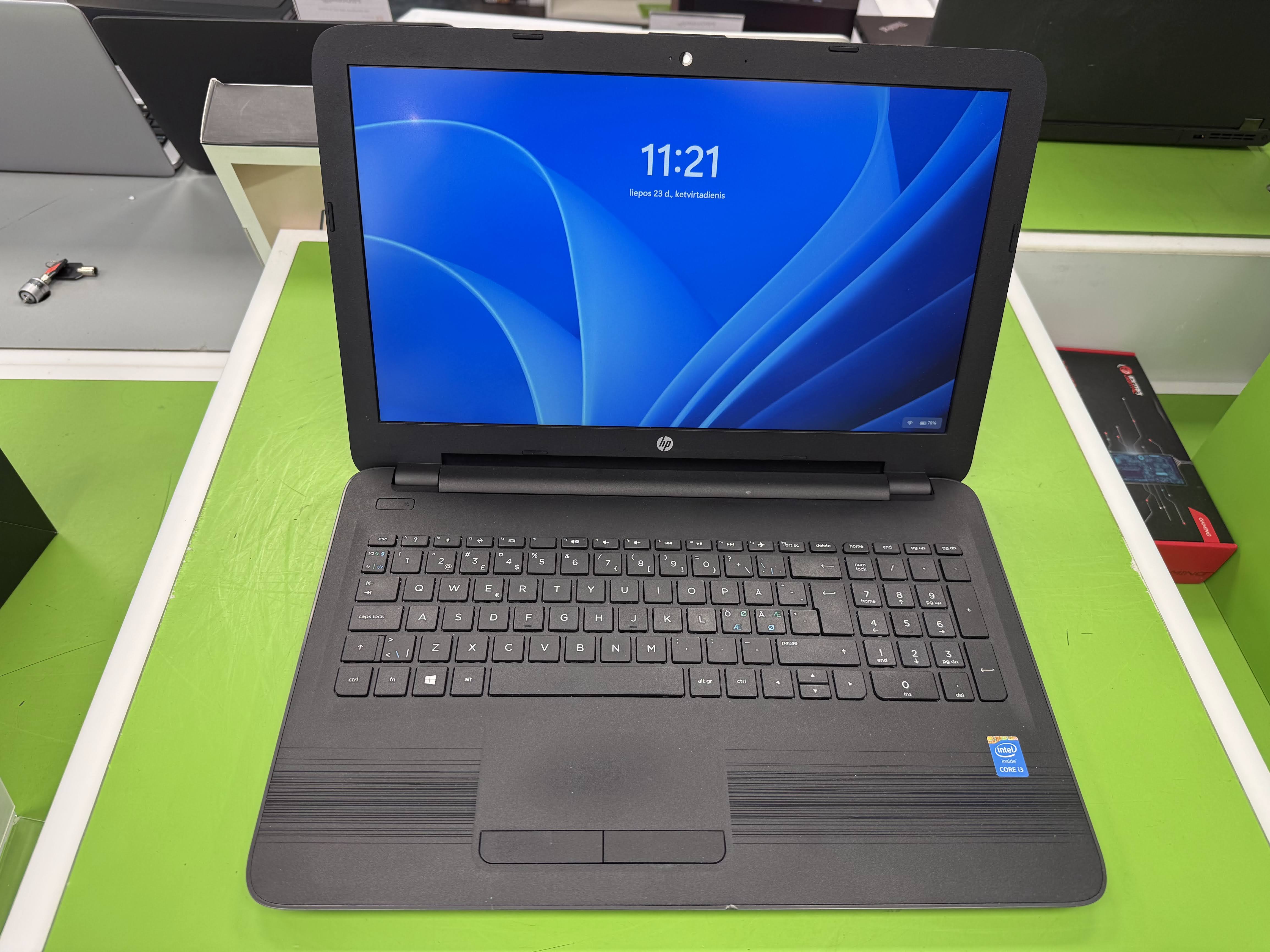 HP 250 G5  i3-5005U / 128GB SSD / 8GB DDR3 / 15.6"
