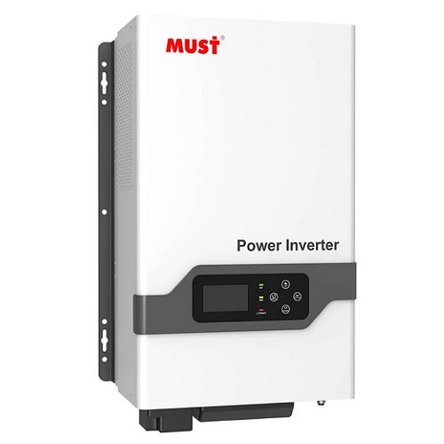 MUST EP3000 Plus tikrosios sinusoidės inverteris-įkroviklis, 2 kW, vienfazis, 12 V