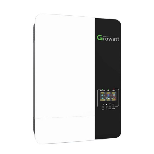 Growatt SPF 5000 ES autonominės saulės elektrinės inverteris-įkroviklis, 5 kW, vienfazis, 48 V, 100 A MPPT, 450 V
