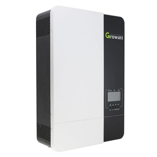 Growatt SPF 3500 ES 3,5 kW vienfazis autonominis inverteris-įkroviklis, 48 V, 80 A MPPT