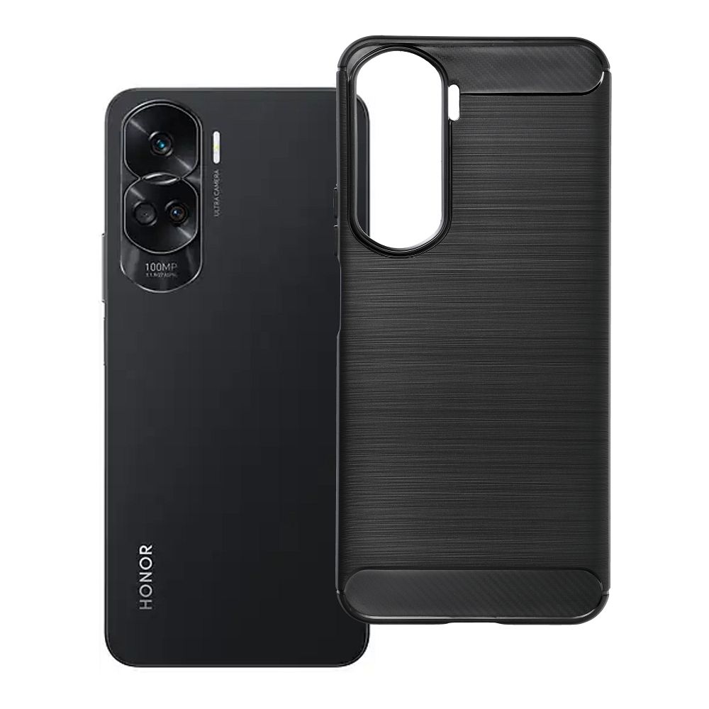 Dėklas Honor 90 LITE Carbon 2.0 juodas