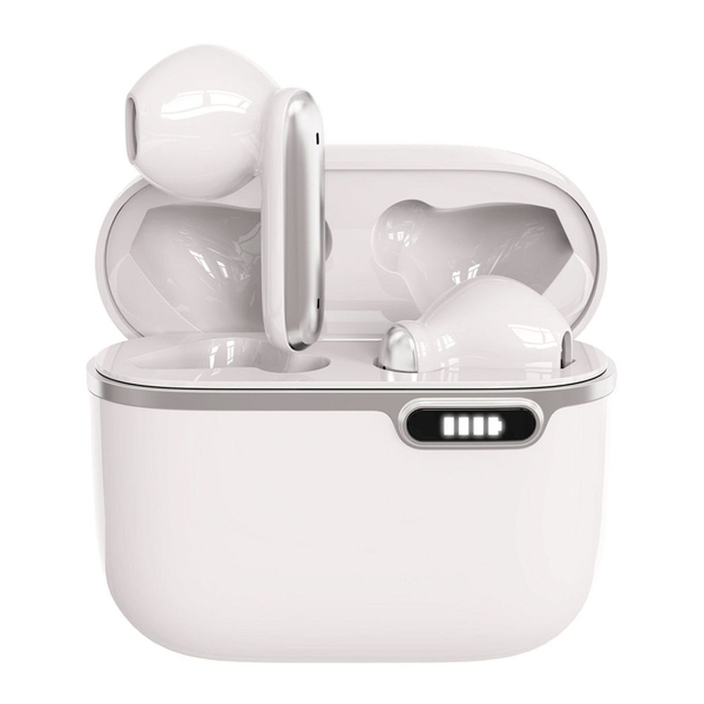 ART wireless bluetooth earphones TWS + docking station Type C AP-TW-B4W white
