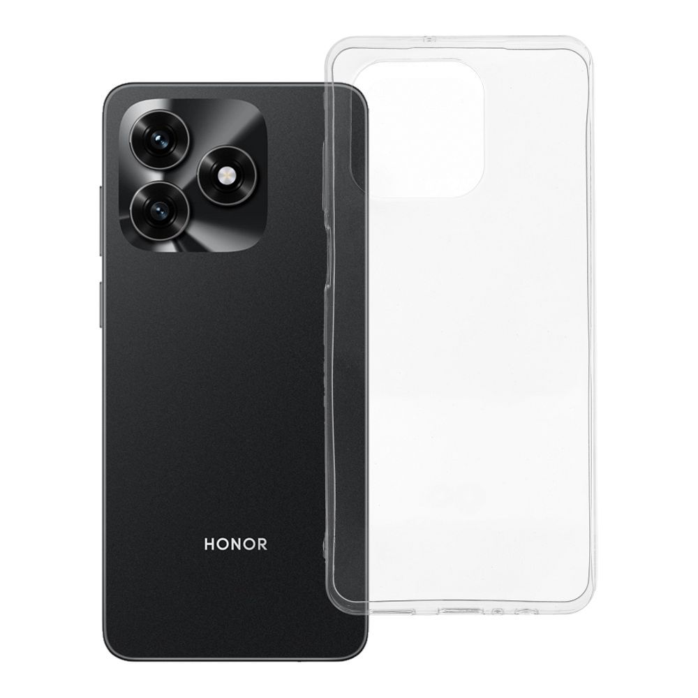Чехол для Honor X5c PLUS задняя накладка Ultra Slim 0,5 мм прозрачный