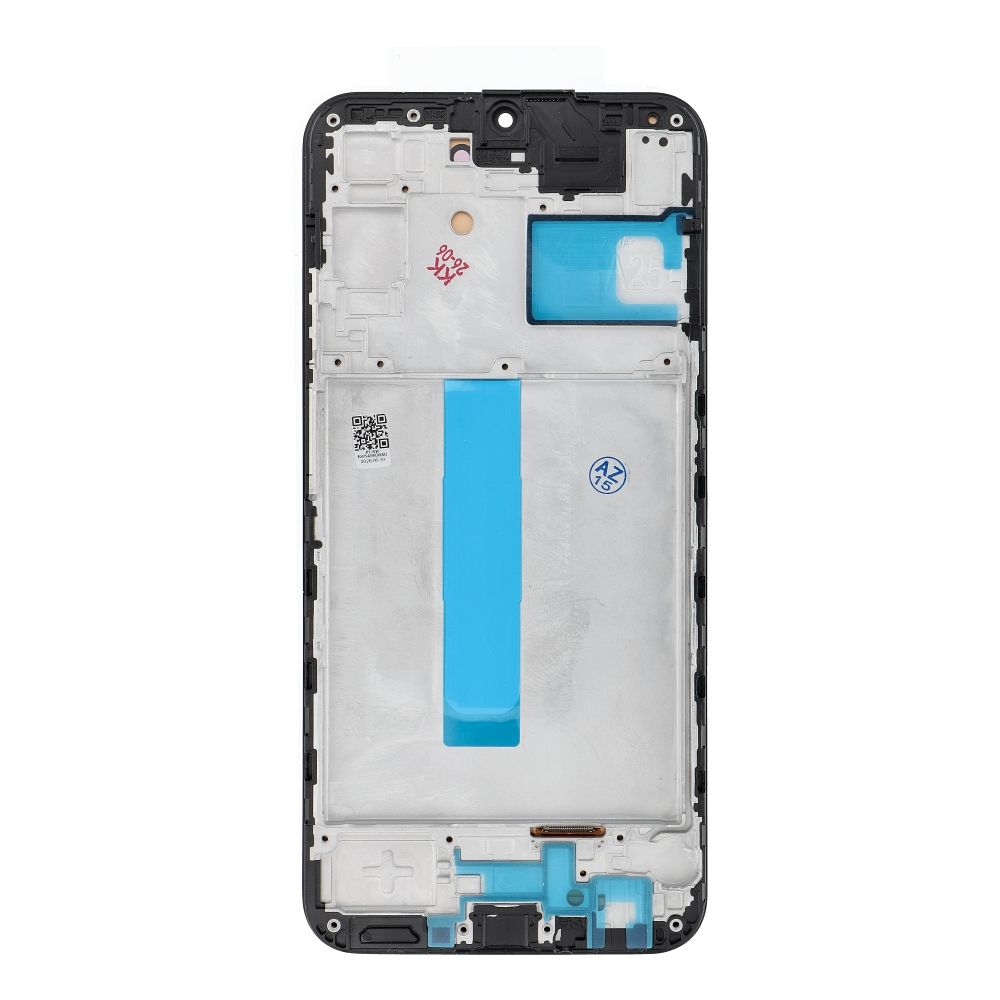 OLED LCD-дисплей REWA с рамкой для SAMSUNG A25, черный