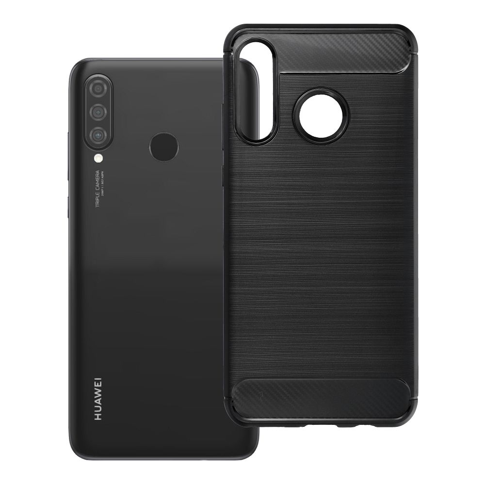 Dėklas Huawei P30 Lite Carbon 2.0 juodas