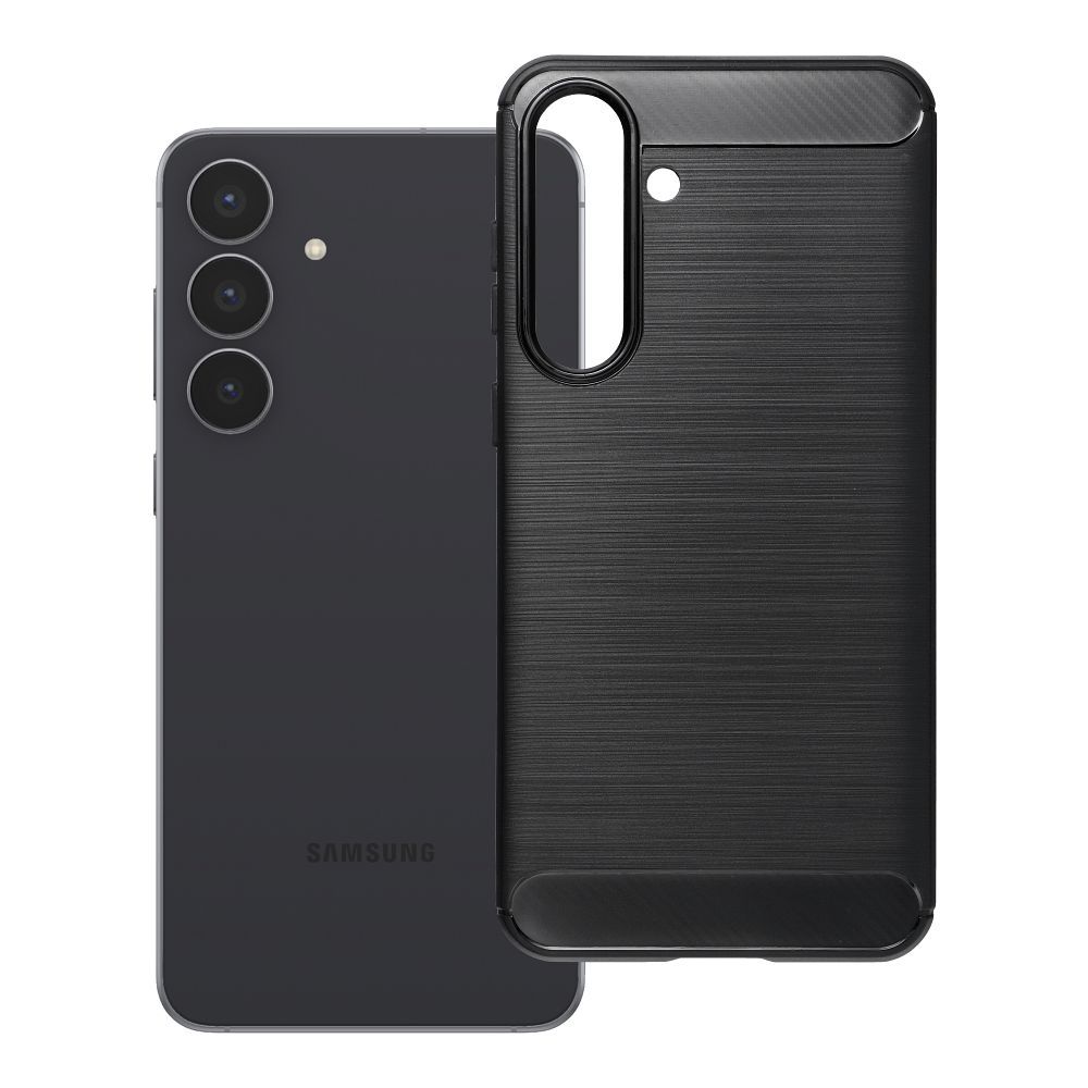 Чехол Samsung S25 FE Carbon 2.0 черный