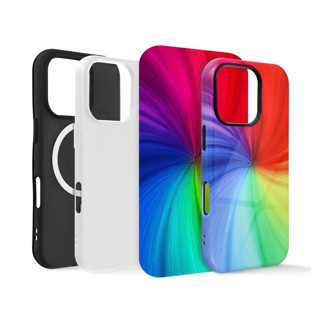 Двухслойный чехол для сублимации, совместимый с MagSafe, IPHONE 15 PRO MAX