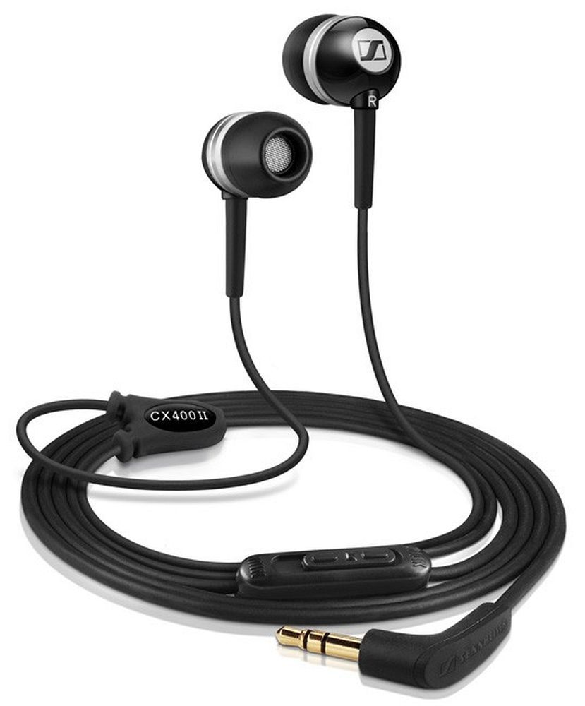 Wire earphones Jack 3,5 mm Sennheiser CX 400-II Precision black