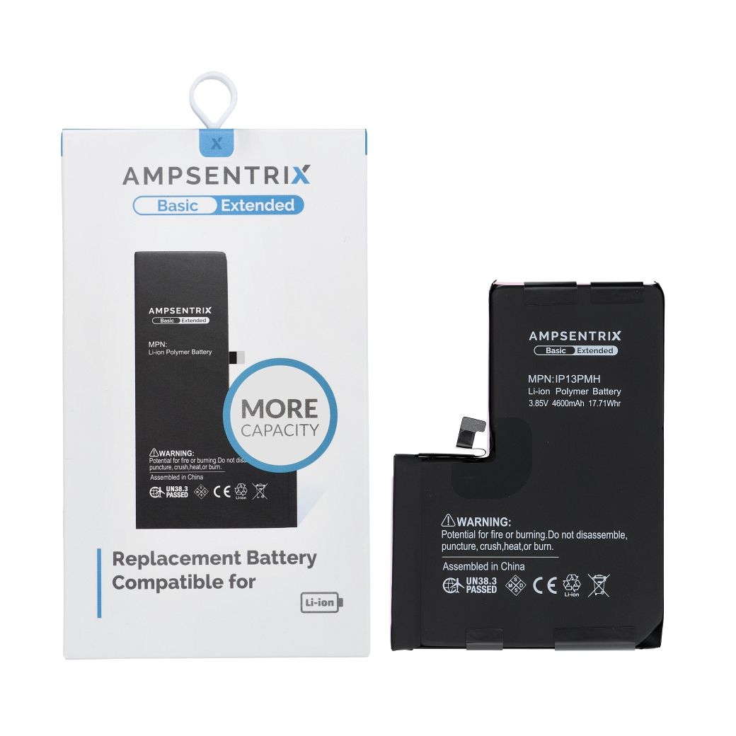 AmpSentrix Basic аккумулятор iPhone 13 Pro Max (высокая ёмкость 4600 mAh)