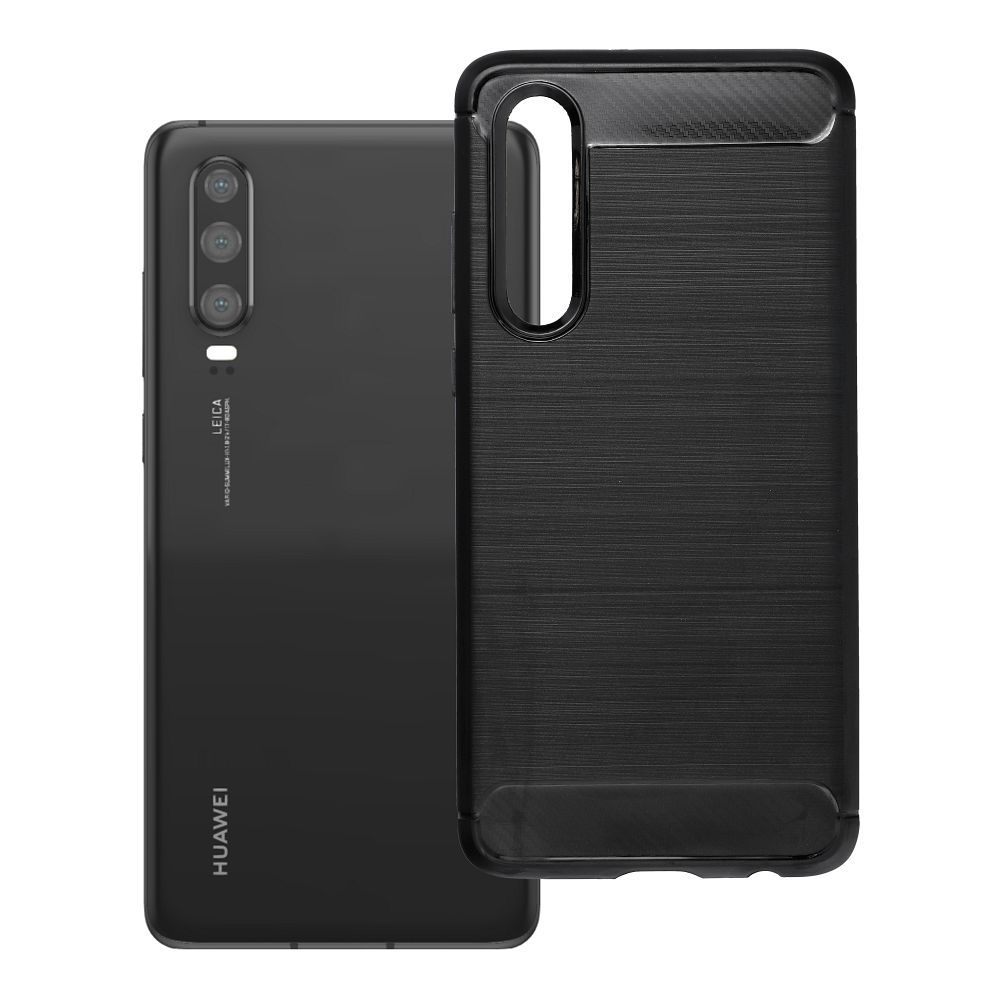 Dėklas Huawei P30 Carbon 2.0 juodas