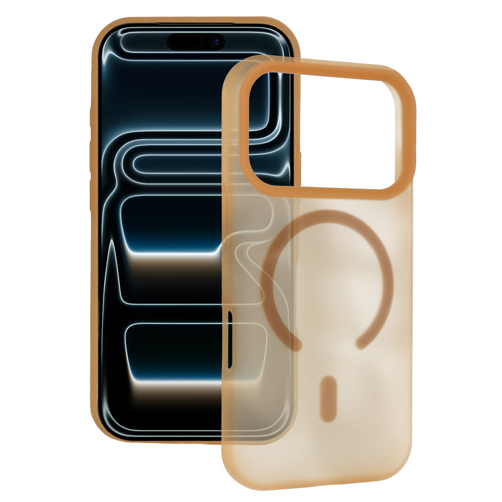 Tel Protect Mist Matte Magsafe чехол Samsung Galaxy S23 кофейно-коричневый