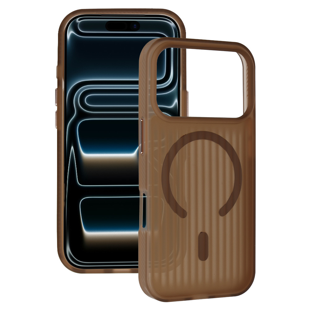 Tel Protect Twist Magsafe чехол для Samsung Galaxy S23 кофейно-коричневый